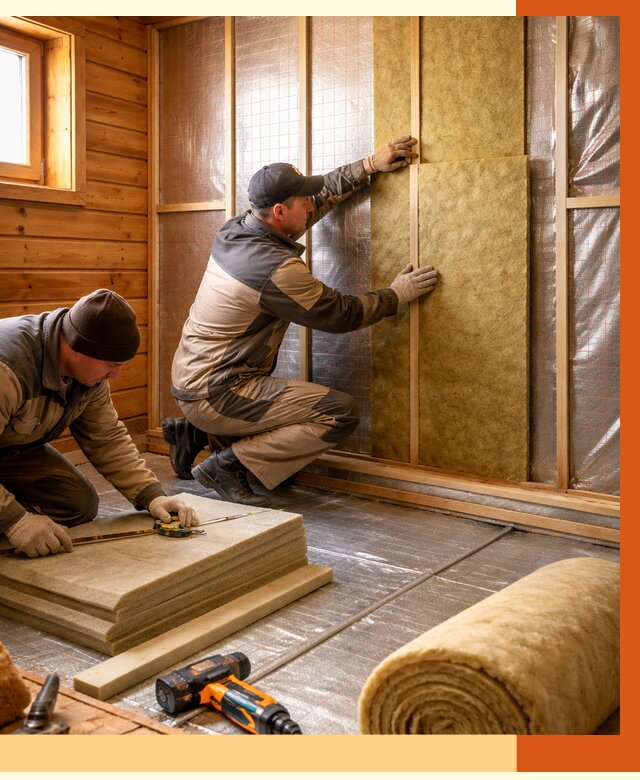 Утепление бани изнутри в Домодедово под ключ от 4421 руб./м² | ТепломастерДмд