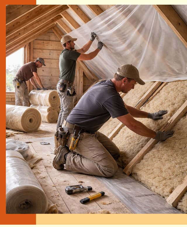 Утепление крыши изнутри в Домодедово: профессионально и надежно