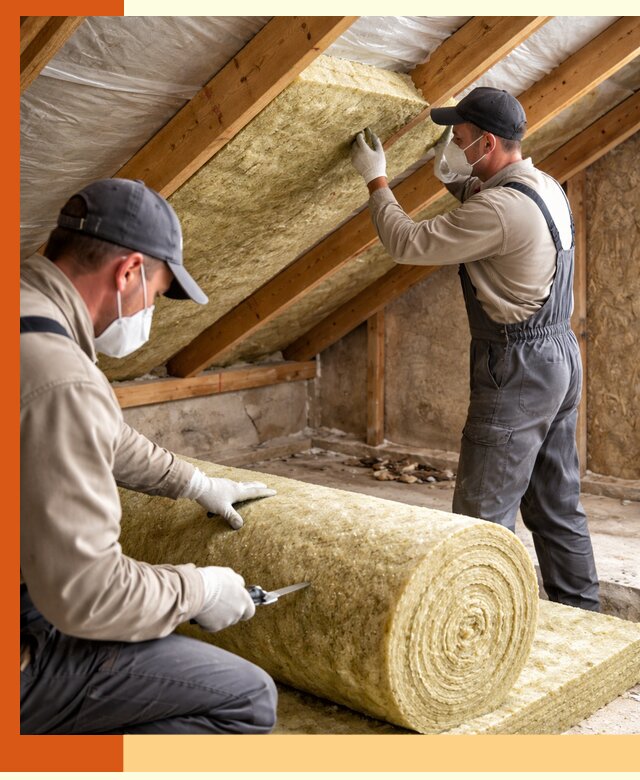 Утепление чердака минватой быстро и качественно в Домодедово
