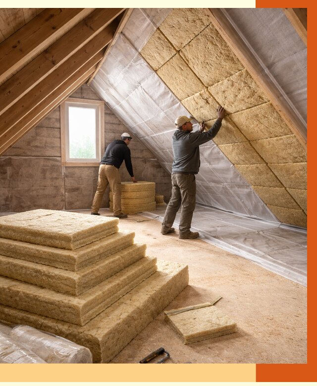 Утепление мансарды в Домодедово от 2632 руб/м2 — комплексно и под ключ | ТепломастерДмд