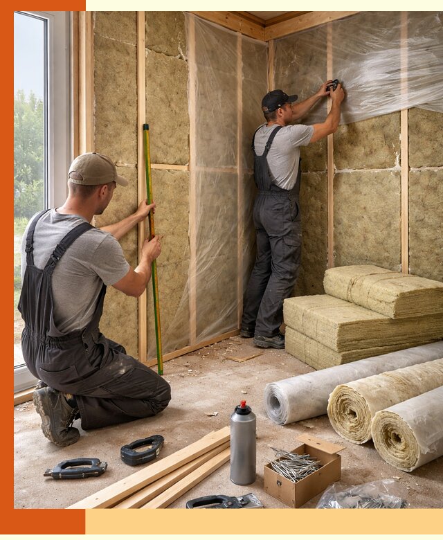 Профессиональное утепление веранды и крыльца в Домодедово