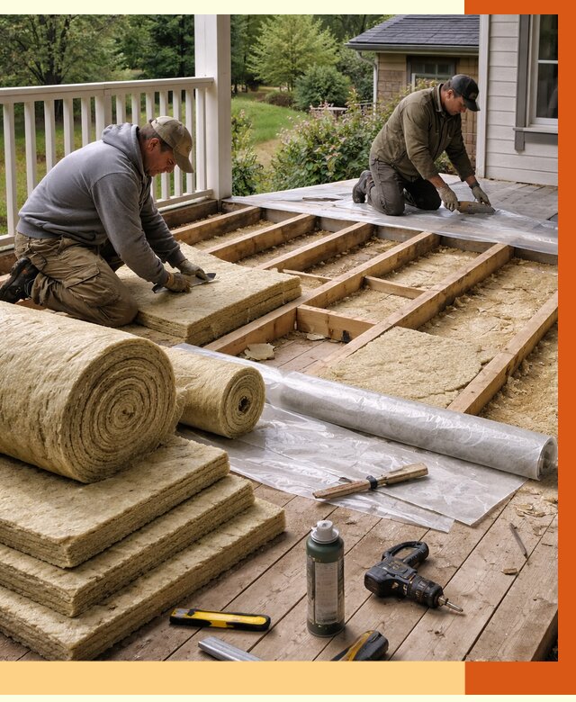 Утепление террасы в Домодедово от 4421 руб./м2 — утеплить террасу под ключ | ТепломастерДмд