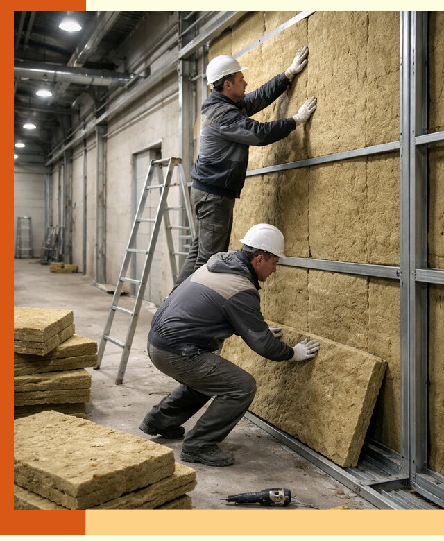 Утепление цеха под ключ в Домодедово с гарантией качества