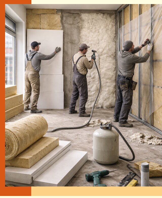 Утепление магазина в Домодедово: комплексные решения по теплоизоляции