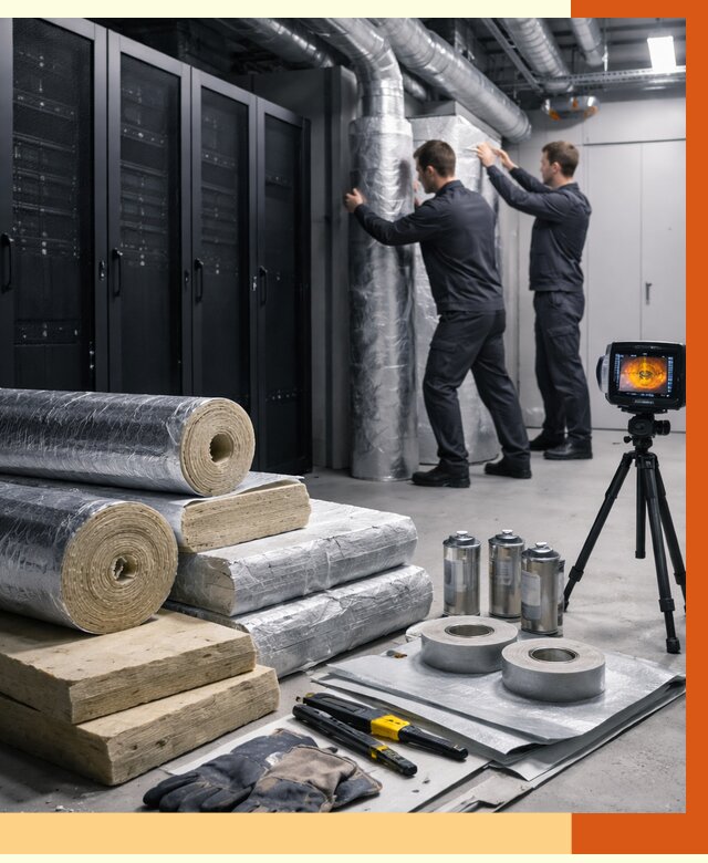 Утепление серверной в Домодедово от 8947 руб./м² — комплексно под ключ | ТепломастерДмд