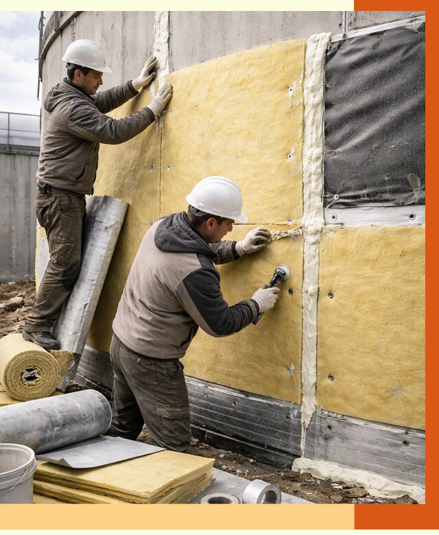 Утепление резервуара в Домодедово от 28947 руб/м2 — монтаж ППУ и комплекс под ключ | ТепломастерДмд