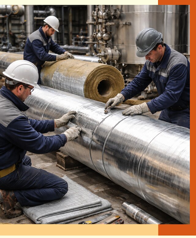 Утепление технологического оборудования в Домодедово от 4421 руб. за м2 | ТепломастерДмд