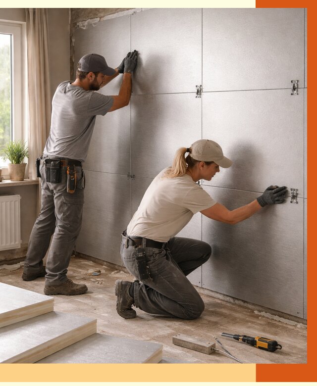 Утепление PIR панелями в Домодедово от 4421 руб. под ключ | ТепломастерДмд