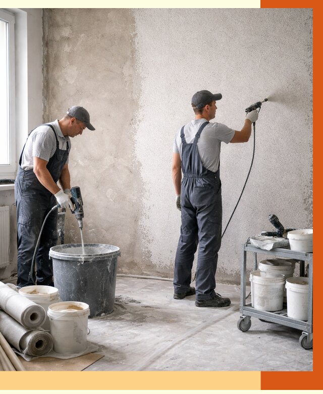 Утепление стен жидкой теплоизоляцией в Домодедово от 4421 руб/м² | ТепломастерДмд