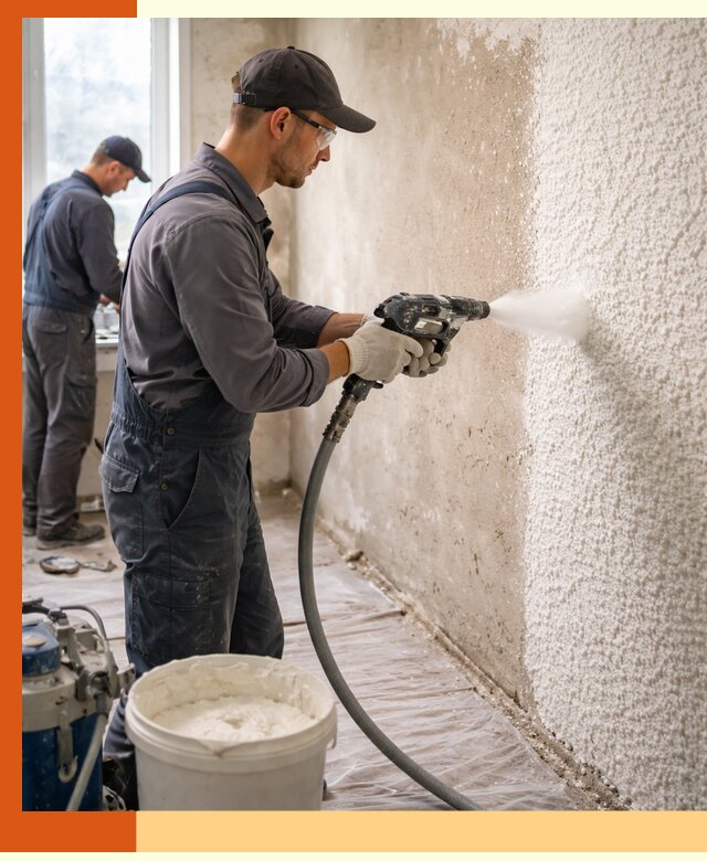 Утепление стен жидкой теплоизоляцией в Домодедово для квартир и домов