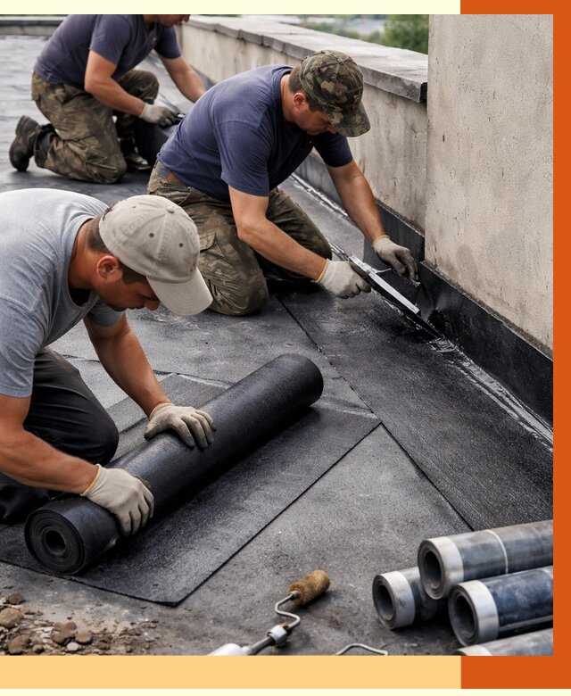 Гидроизоляция кровли в Домодедово от 4737 руб. — профессиональная гидроизоляция крыши | ТепломастерДмд