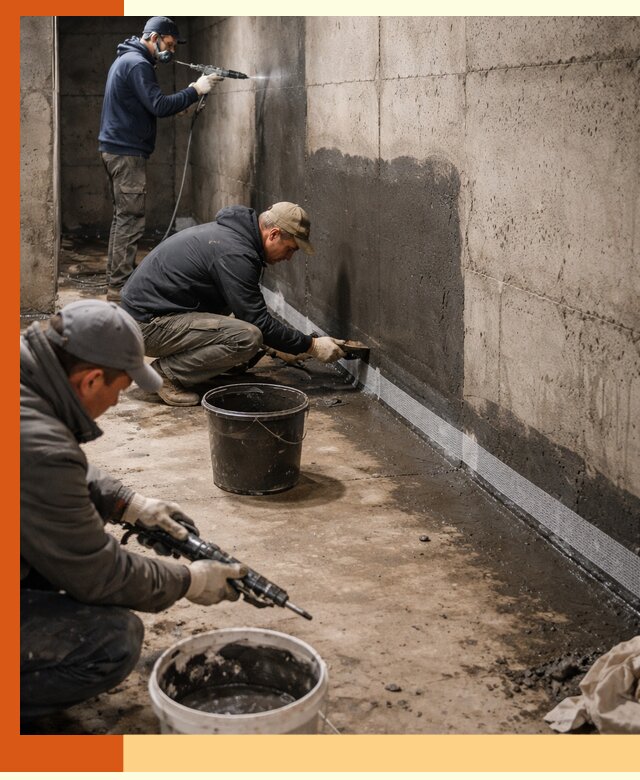 Гидроизоляция подвала в Домодедово — комплексная защита от влаги