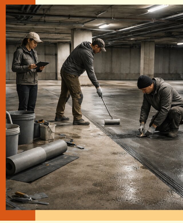 Гидроизоляция паркинга в Домодедово: качественная защита зданий