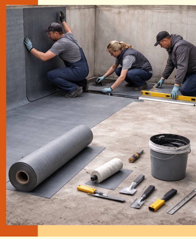 Гидроизоляция бассейна под ключ в Домодедово — надежная защита и герметизация