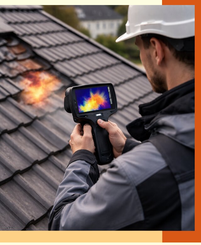 Тепловизионное обследование кровли в Домодедово от 4737 руб. — ТепломастерДмд под ключ