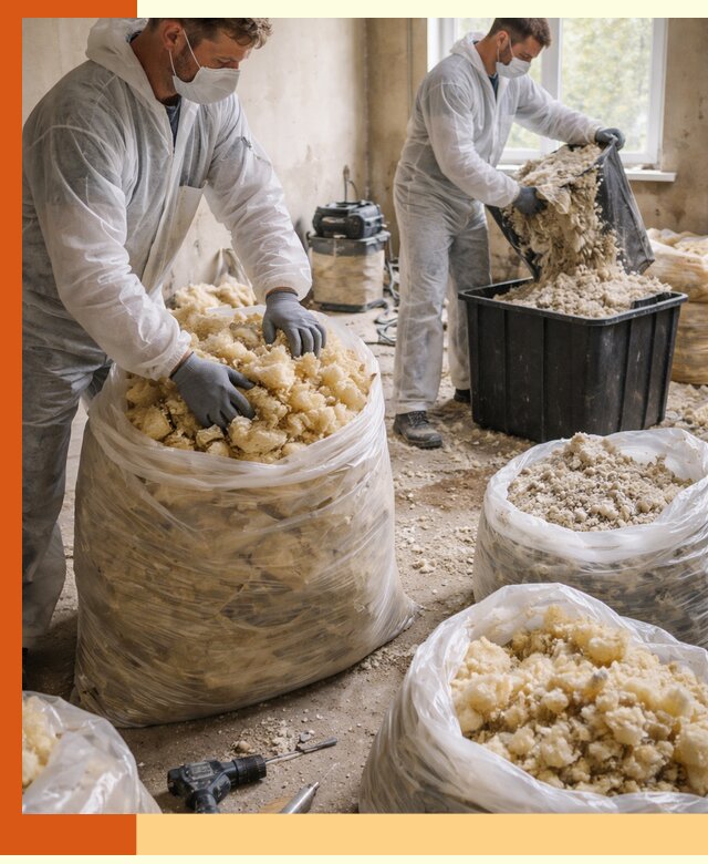 Утилизация старого утеплителя в Домодедово быстро и безопасно