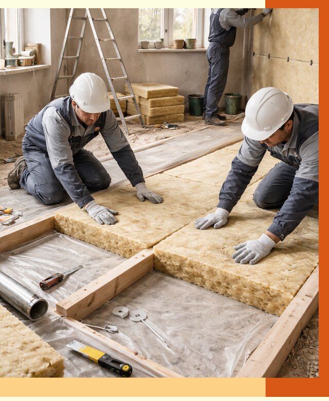 Восстановление теплоизоляции в Домодедово от 8947 руб. — ремонт утепления под ключ | ТепломастерДмд