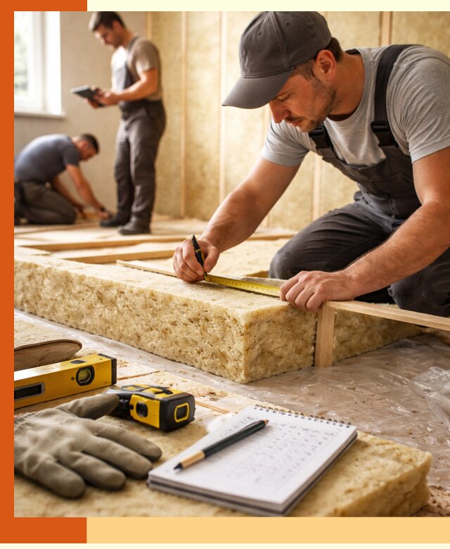 Расчет толщины утеплителя для зданий и помещений в Домодедово