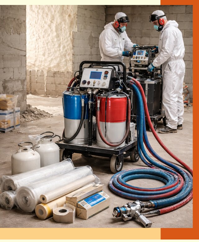 Аренда установки для напыления ППУ в Домодедово от 36841 руб. | ТепломастерДмд