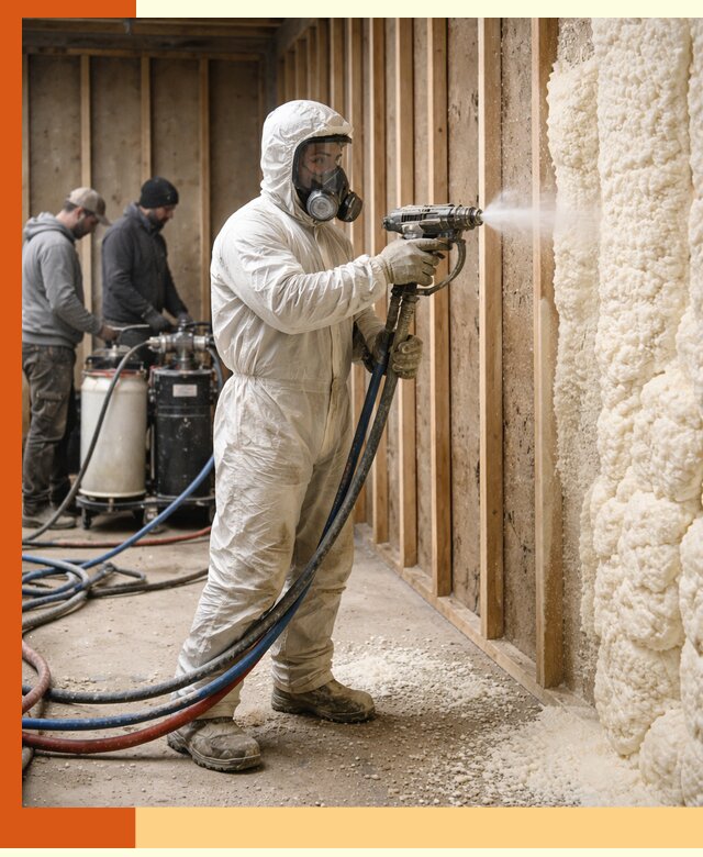 Обучение напылению ППУ: курсы для специалистов в Домодедово